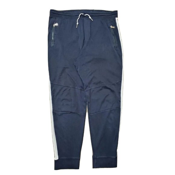 Ralph Lauren Purple Label Men's Skinny Tapered Jogger Cotton Sweat Pants Blue